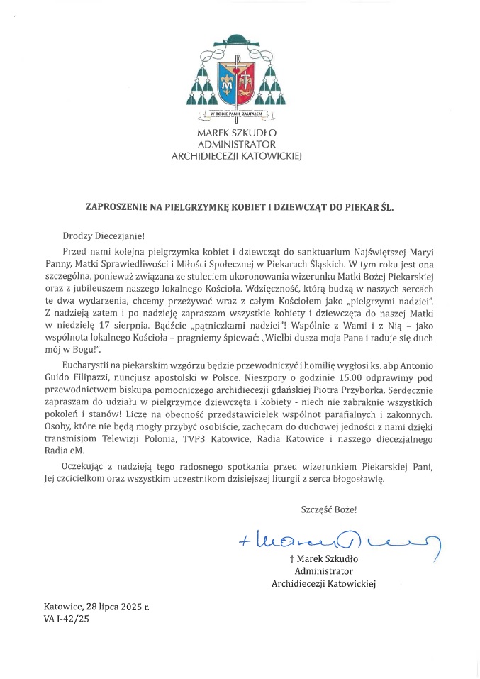 Zaproszenie do Piekar